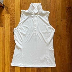 Never worn - J. Lindeberg collared sports tank - size L